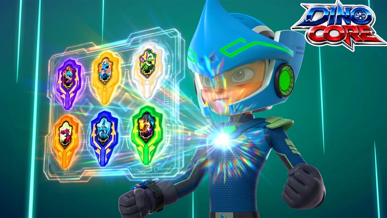DINOCORE ]🤖The combined galaxy stones🤖🐱‍🏍Season 3 🤖 DinoCore