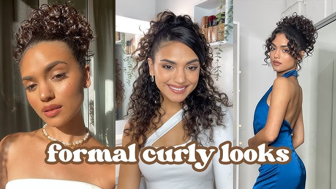 12 easy CURLY hairstyles ! 