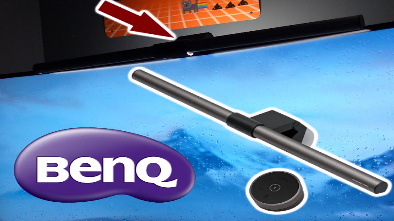 Test terrain de la lampe LED de bureau : BenQ ScreenBar Halo 