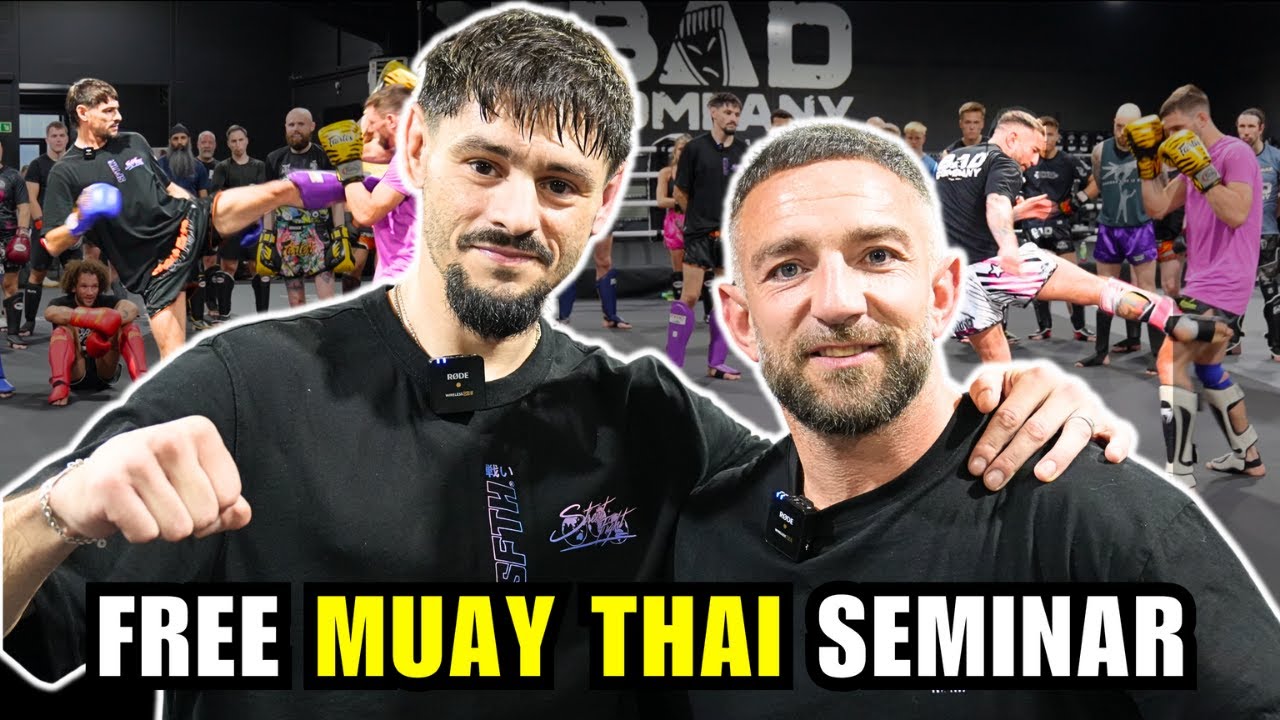 Легенды муай-тай сталкиваются | Лиам Харрисон и Дэмиен Аламос | Бесплатный семинар по муай-тай