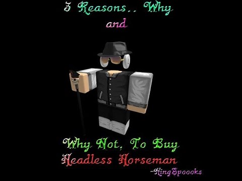 How To Get The Headless Horseman Roblox
