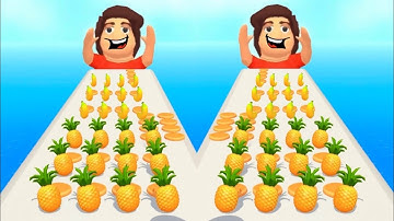 Pancake run | All levels gameplay android, IOS