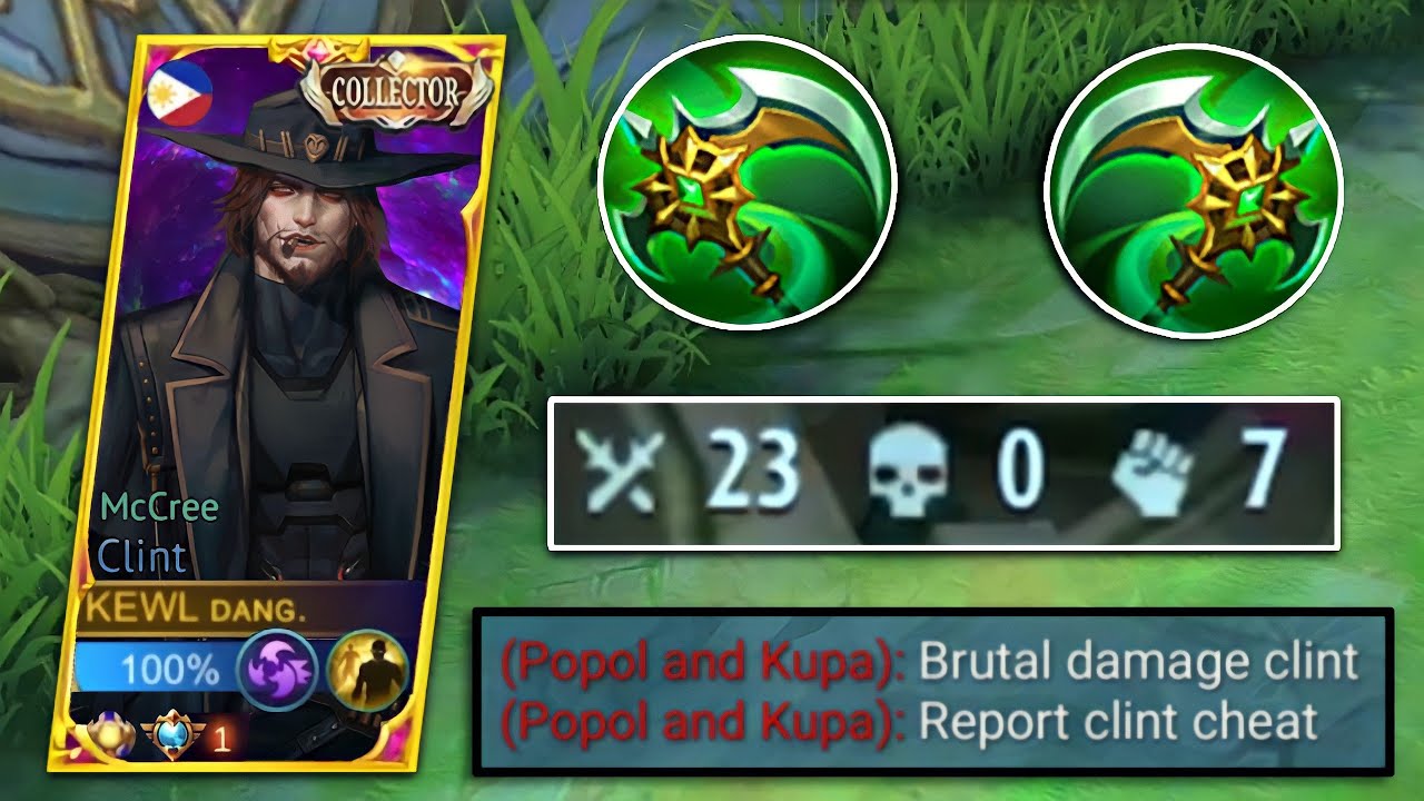 CLINT BUILD CORROSION SCYTHE 100% BROKEN!!!🔥 CLINT NEW SEASON BEST ...