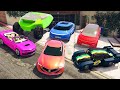 GTA 5 ✪ Stealing LUXURY cars with Franklin ✪ (Real Life Cars #78)