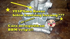 Cara mengiritkan BBM vespa avi - Durasi: 2.05. 