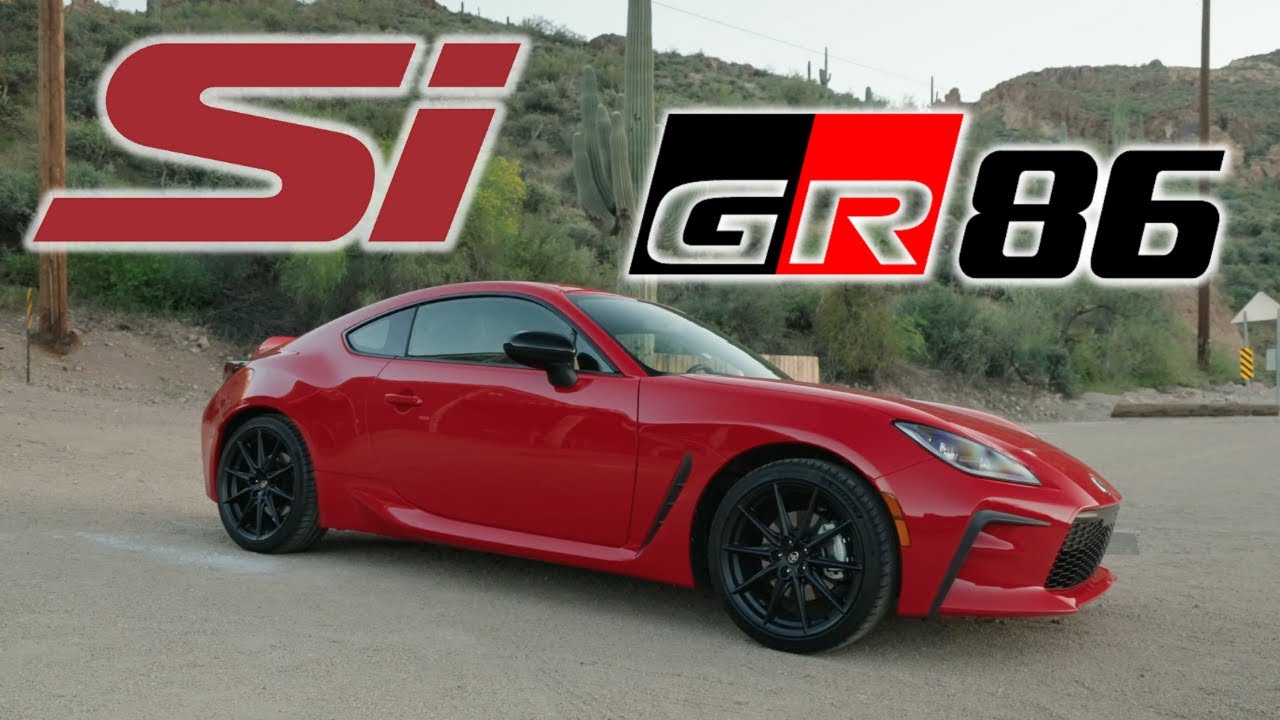 2022 Toyota GR86 vs Civic Si 060 YouTube