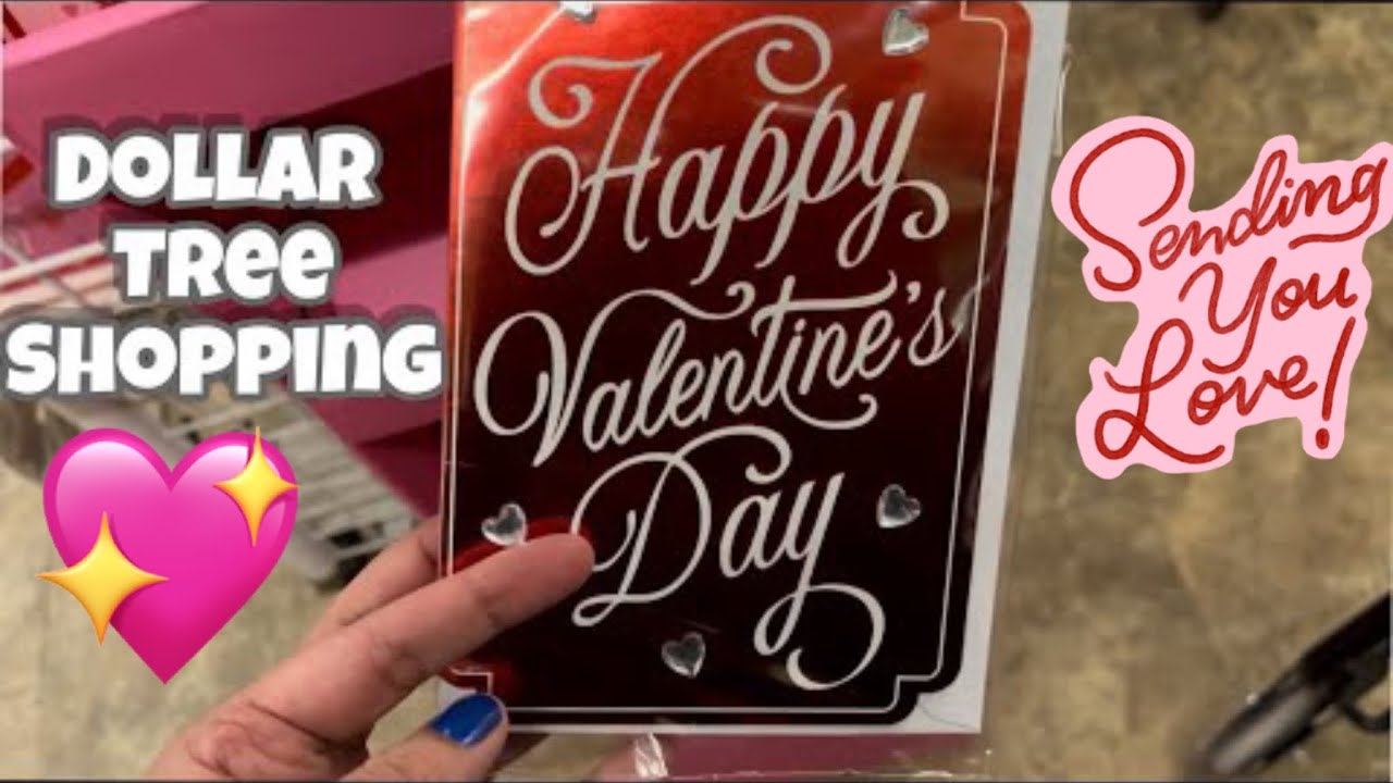 💙💓💙💓ASMR Shopping Dollar Tree Happy Valentine’s Day + Gift for Aunt Shelly! (ASMR Crinkle Sounds)