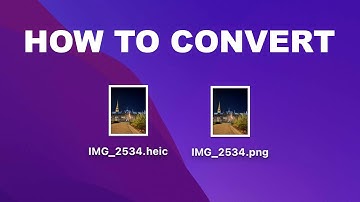 How To Easily Convert HEIF/HEIC Images to JPEG or PNG on Mac!