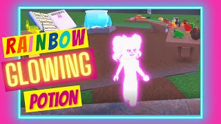 How To Make a GLOWING RAINBOW potion in Wacky Wizards