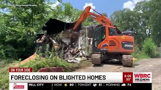 Foreclosing on blighted homes