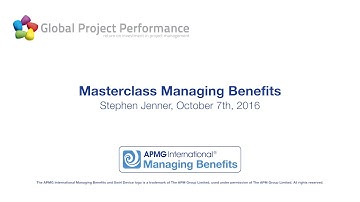 Masterclass Managing Benefits (UK subtitles)