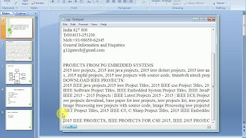 IEEE 2015 EMBEDDED ARM BASED REMOTE MONITORING AND CONTROL SYSTEM FOR