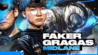 FAKER GRAGAS MID IN THE LCK VS LSB  CAEDREL REACTS