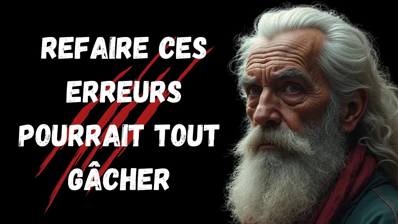Ignorez Ces Leçons de Vie et Vous Serez Misérable pour le Reste de ta vie