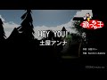 【カラオケ】HEY YOU!/土屋アンナ