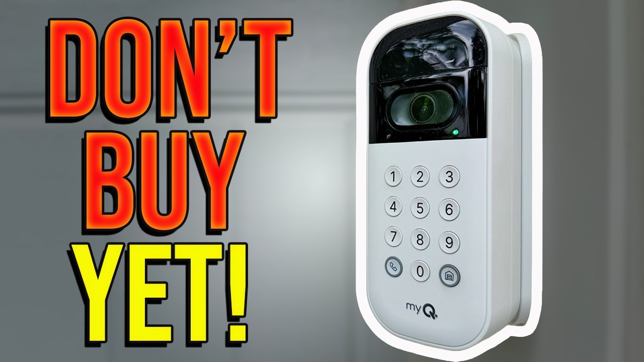 Don't Buy This Before Watching | MyQ Keypad Review