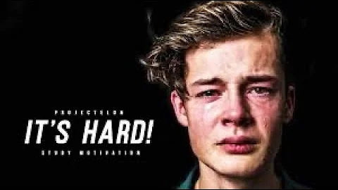 "It's Hard Getting Good Grades" - Study Motivation ᴴᴰ