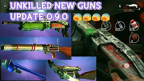 UNKILLED NEW UPDATE 0.9.0 WEAPONS GAMEPLAY