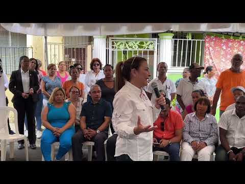 Alcaldesa carolina mejía visita sectores de los ríos con el programa "la alcaldía llega a tí"