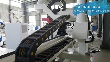 linear type auto tool change wood cnc router
