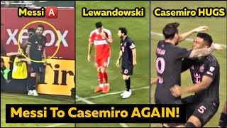 Messi BRILLIANT Assist to Casemiro Goal as Lewandowski Shock in Inter Miami vs Chicago