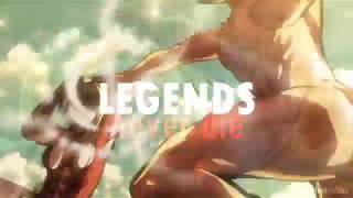 Legends Never Die Eren Mikasa Levi