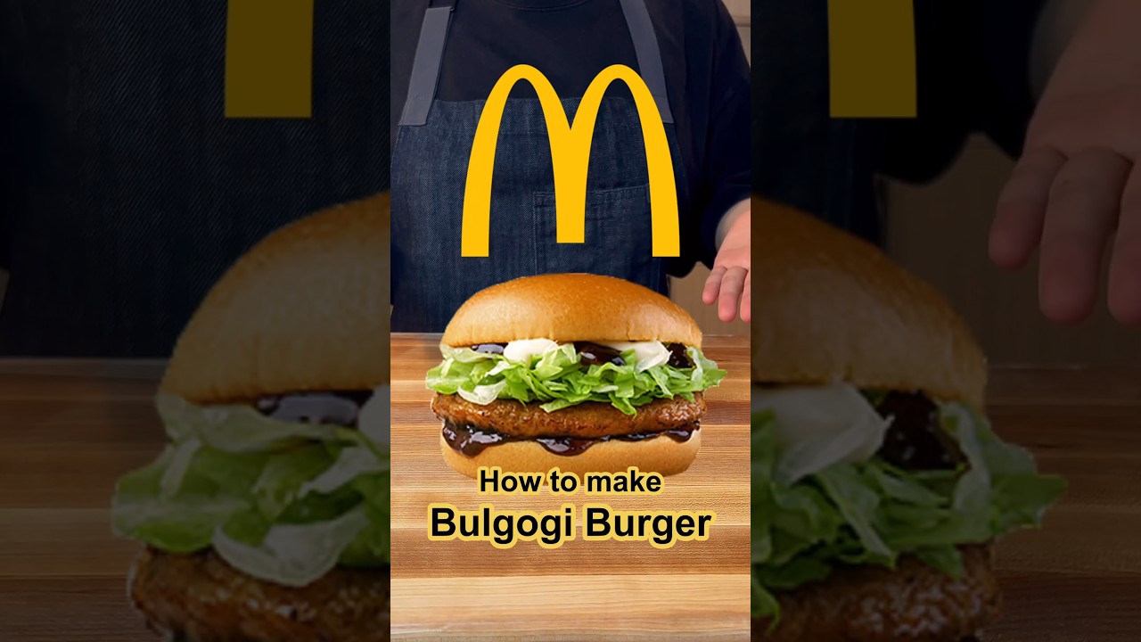 McDonald’s Bulgogi Burger From Korea! #shorts - YouTube