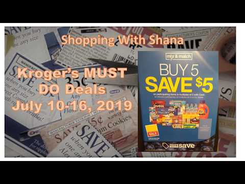 Kroger Mega Sale MUST DO Deals for July 10-16 | Moneymakers, FREEBIES, & Cheap
