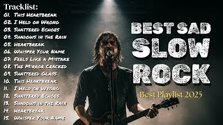 SAD ROCK SONG | THE HEART THAT BREAKS IN SILENCE 🌑 | EMOTIONAL ROCK BALLAD