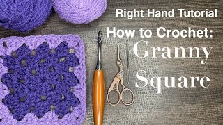 How To Crochet A Granny Square (Right Hand Crochet) by Juan The Yarn Addict 1,522 views 3 weeks ago 27 minutes