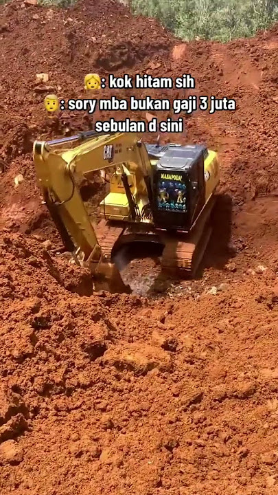 Gaji kami hanya 340/day #katakatabijak #operator #fypシ #excavator #storywa #myoperator
