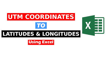 Convert UTM to Decimal Degrees /Latitude Longitude with Excel