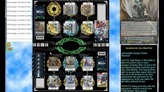 The Radiant Lion vs The Bloody Kaiser in Cardfight Area
