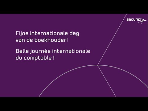 Journée internationale du comptable - Merci à nos partenaires | Securex