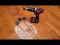 How to remove burned mark on hardwood floor