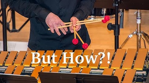 How to Hold 4 Mallets - Stevens Grip for Beginners