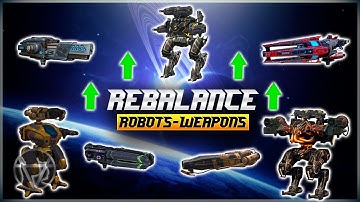 [WR] 🔥 Glory, Atomizer, Falcon BUFF & More - Rebalance | War Robots