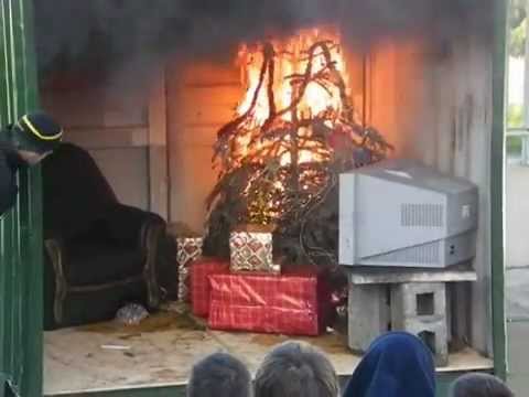 Christmas Tree Lights Catch Fire - Fire Safety Promotional Video Christmas Tree Lights Catch Fire - Fire Safety Promotional Video - YouTube - Christmas Tree Lights Catch Fire - Fire Safety Promotional Video