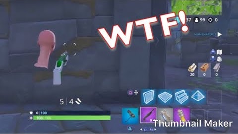 Fortnite Invisible Glitch (IDK!)