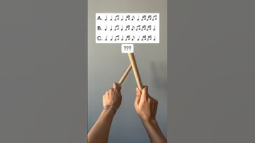 Guess🦥                                              #rhythmicalmusic #rhythm #musictheory #shorts