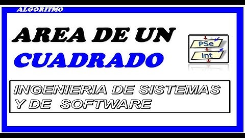 ✅ COMO CALCULAR EL AREA DE UN CUADRADO  EN PSeInt