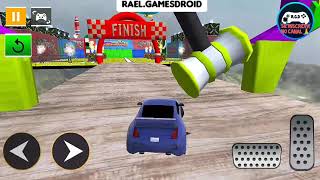 Rampa extrema acrobacias carros de corrida 3D screenshot 4