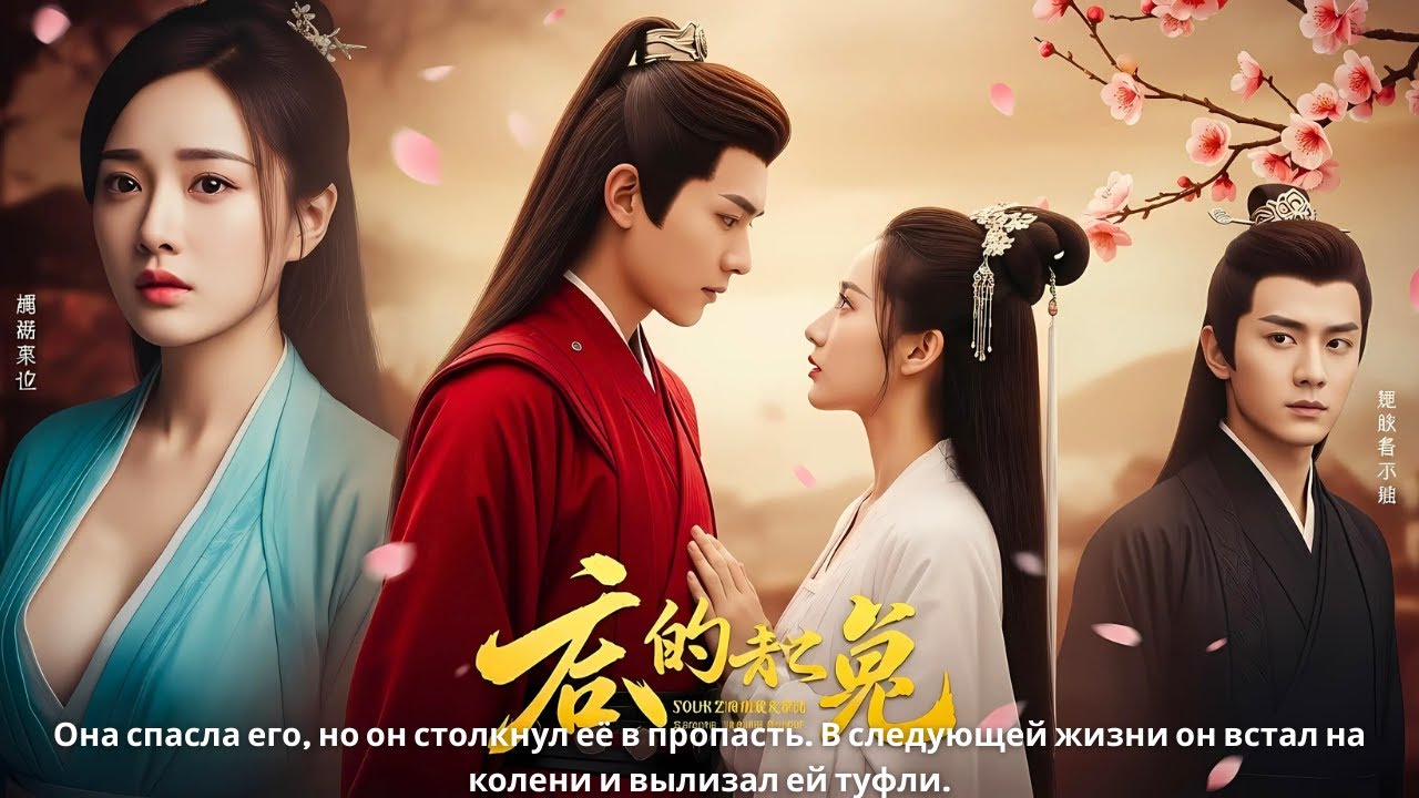 Она спасла его, но он столкнул её в пропасть.В следующей жизни он встал на колени и вылизал ей туфли