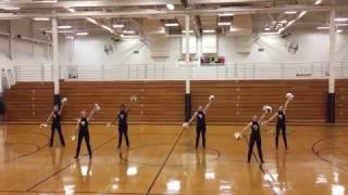 JV Don't Stop Basketball Routine 2017
