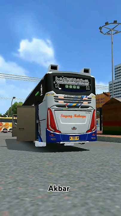 Cinematic bus sugeng rahayu versi kodok ijo #bussid #shortsvidio