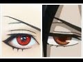 Sebastian Michaelis | Tutorial : Anime Eye Makeup 139