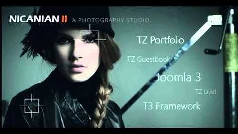 Preview Nicanian II - Responsive Joomla Template Creative