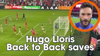 Hugo Lloris shines MLS - Back to back saves - LAFC