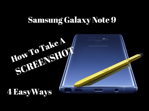 How To Take A SCREENSHOT - Galaxy Note 9