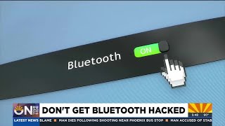 Don't get bluetooth hacked